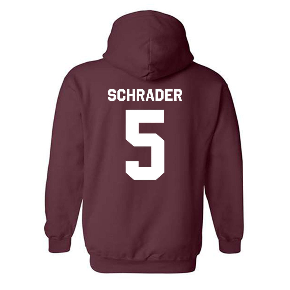 Montana - NCAA Football : Hudson Schrader - Classic Shersey Hooded Sweatshirt-1
