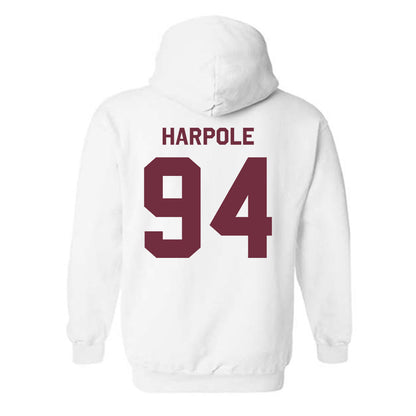 Montana - NCAA Football : Cole Harpole - Classic Shersey Hooded Sweatshirt-1