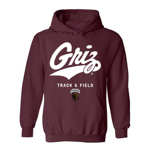 Montana - NCAA Women's Track & Field : Rose Lamberts - Classic Shersey Hooded Sweatshirt-0
