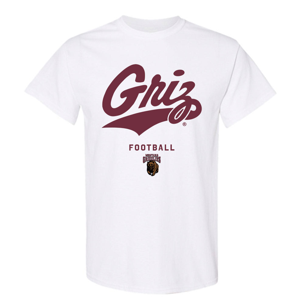 Montana - NCAA Football : Hudson Schrader - Classic Shersey T-Shirt-0