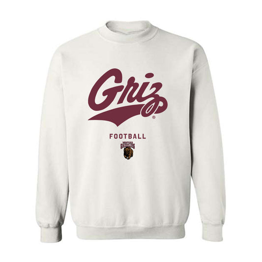 Montana - NCAA Football : Luke Flowers - Classic Shersey Crewneck Sweatshirt-0