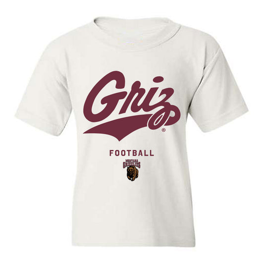 Montana - NCAA Football : Luke Flowers - Classic Shersey Youth T-Shirt-0