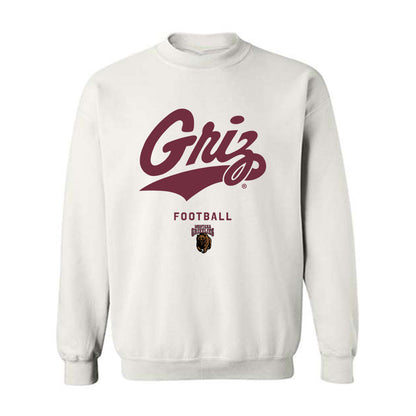 Montana - NCAA Football : Hudson Schrader - Classic Shersey Crewneck Sweatshirt-0