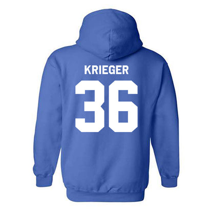 Seton Hall - NCAA Baseball : Magnus Krieger - Classic Shersey Hooded Sweatshirt-1