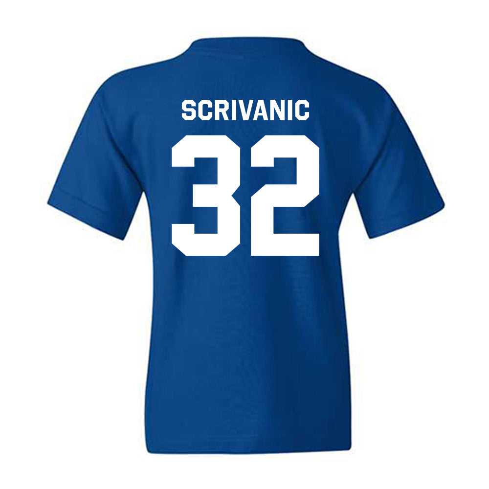 Seton Hall - NCAA Baseball : Frank Scrivanic - Classic Shersey Youth T-Shirt-1