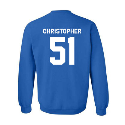 Seton Hall - NCAA Baseball : Mason Christopher - Classic Shersey Crewneck Sweatshirt-1