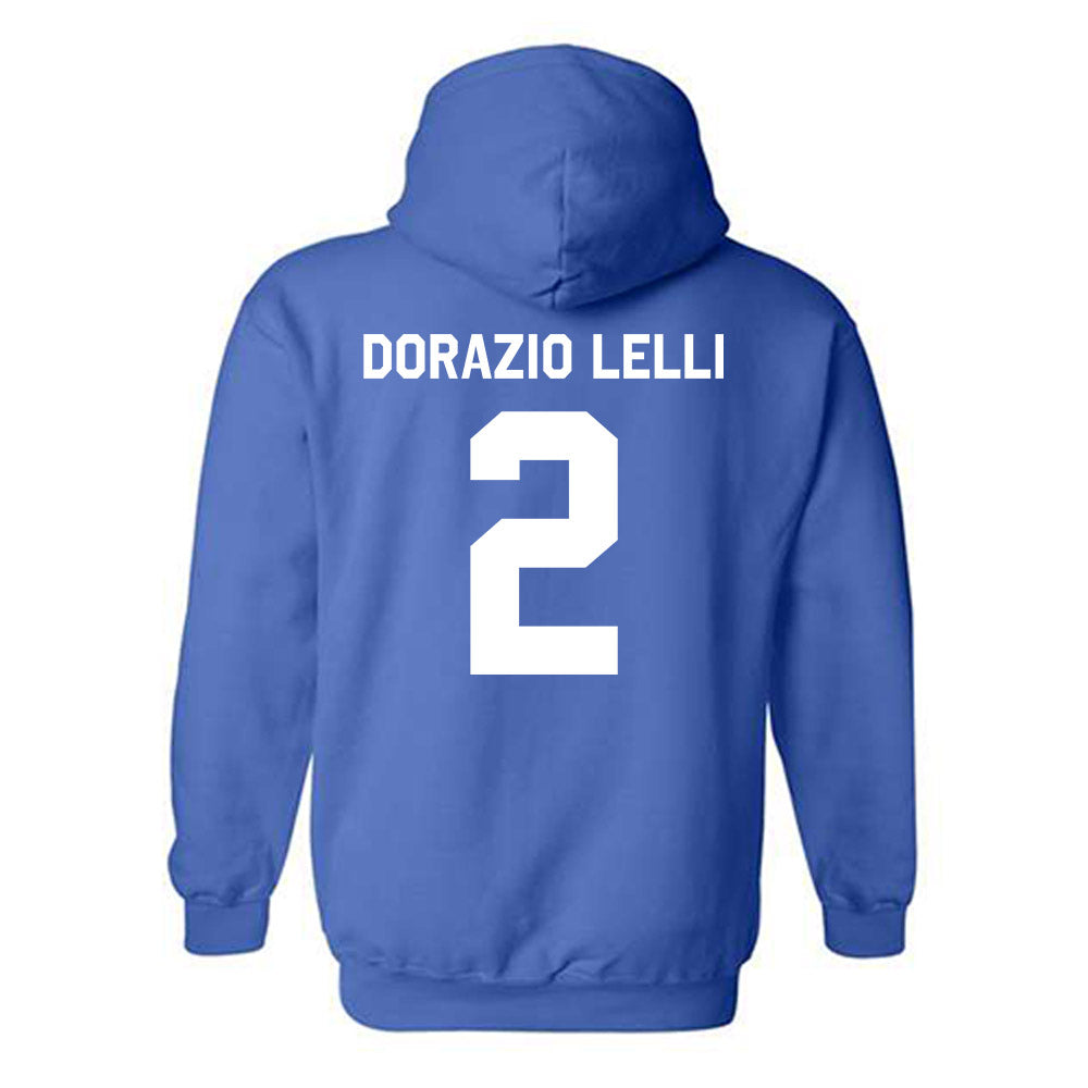Seton Hall - NCAA Softball : Violet DOrazio Lelli - Classic Shersey Hooded Sweatshirt-3