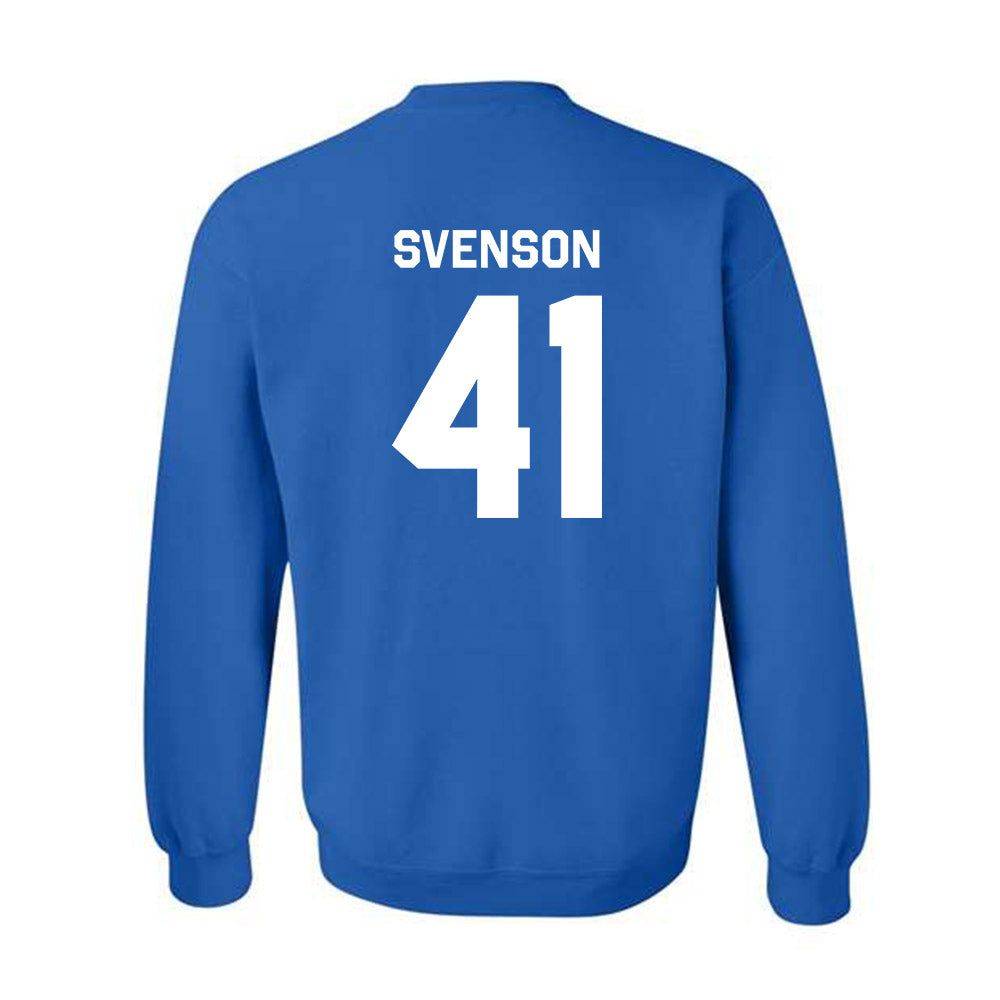 Seton Hall - NCAA Baseball : Steven Svenson - Classic Shersey Crewneck Sweatshirt-1
