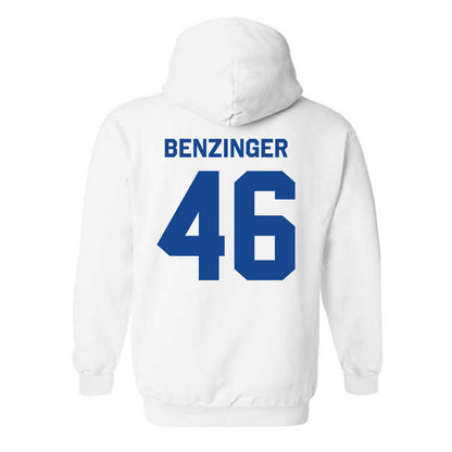 Seton Hall - NCAA Baseball : Derek Benzinger - Classic Shersey Hooded Sweatshirt-1