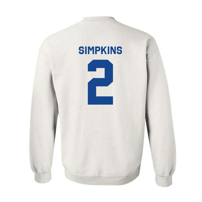 Seton Hall - NCAA Men's Basketball : Tajuan Simpkins - Classic Shersey Crewneck Sweatshirt-1