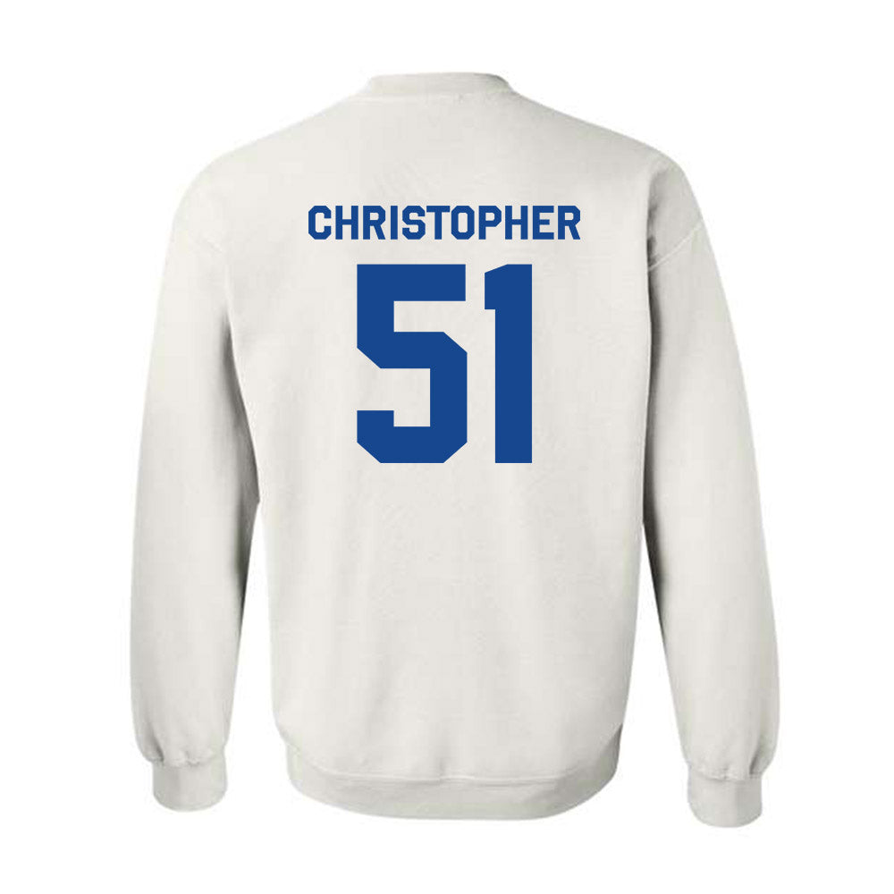 Seton Hall - NCAA Baseball : Mason Christopher - Classic Shersey Crewneck Sweatshirt-1