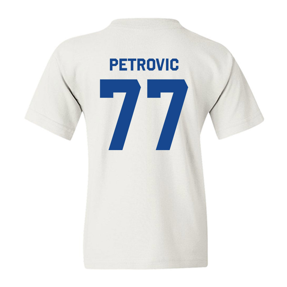 Seton Hall - NCAA Men's Basketball : Mihailo Petrovic - Classic Shersey Youth T-Shirt-2