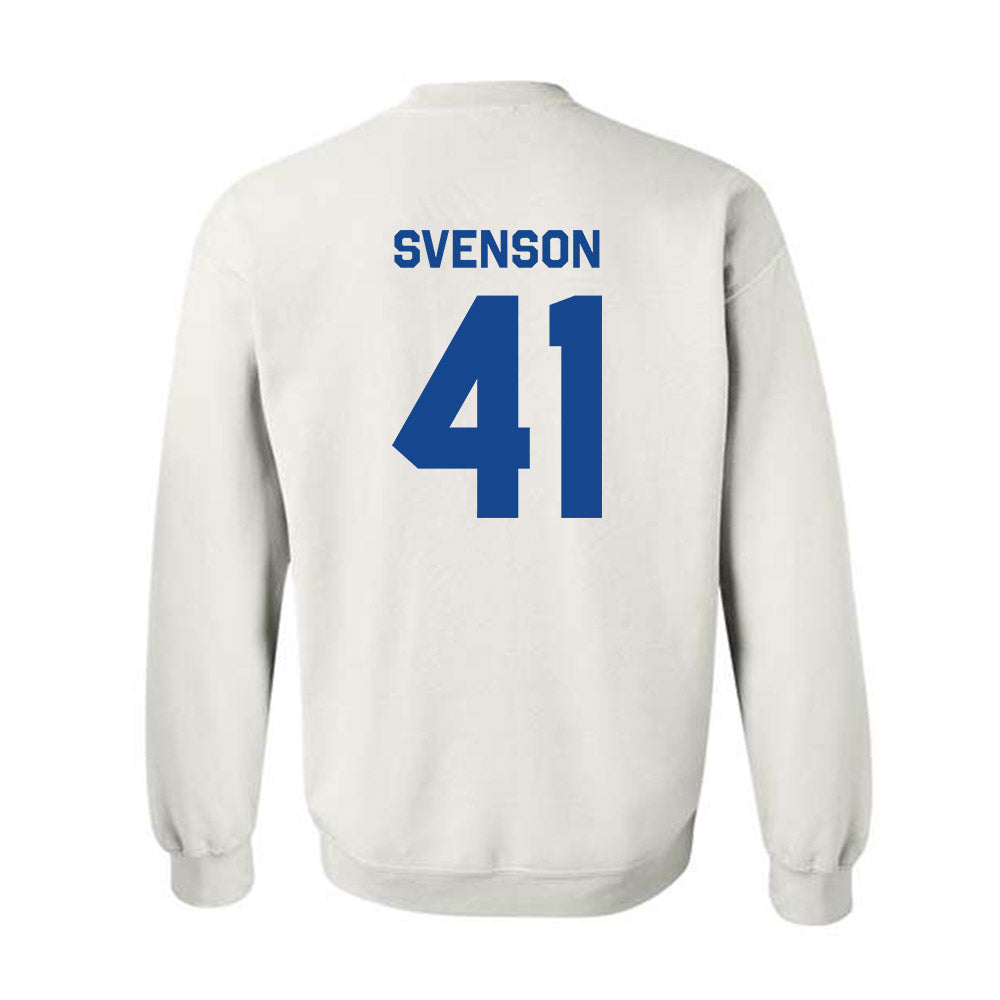 Seton Hall - NCAA Baseball : Steven Svenson - Classic Shersey Crewneck Sweatshirt-1