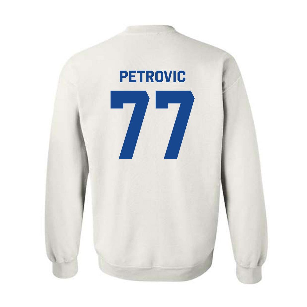Seton Hall - NCAA Men's Basketball : Mihailo Petrovic - Classic Shersey Crewneck Sweatshirt-2