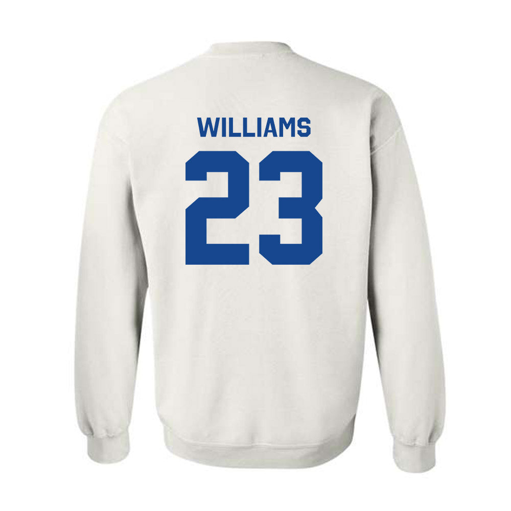 Seton Hall - NCAA Men's Basketball : Michael Williams - Classic Shersey Crewneck Sweatshirt-2