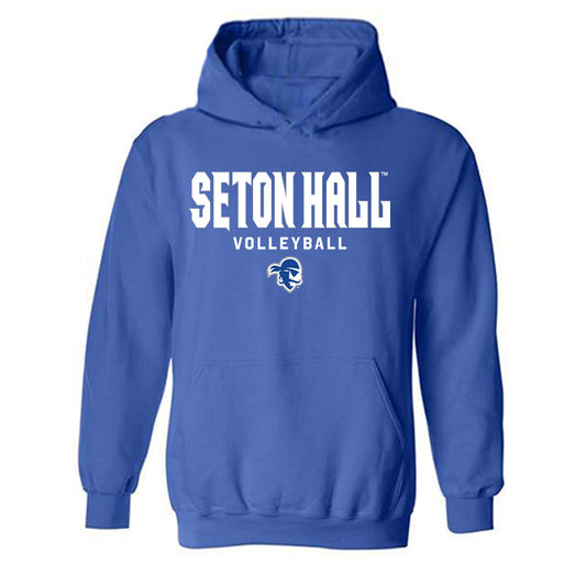 Seton Hall - NCAA Women's Volleyball : Alex Rasmussen - Classic Shersey Hooded Sweatshirt-0