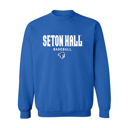 Seton Hall - NCAA Baseball : Steven Svenson - Classic Shersey Crewneck Sweatshirt-0