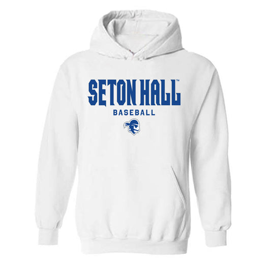 Seton Hall - NCAA Baseball : Mason Christopher - Classic Shersey Hooded Sweatshirt-0