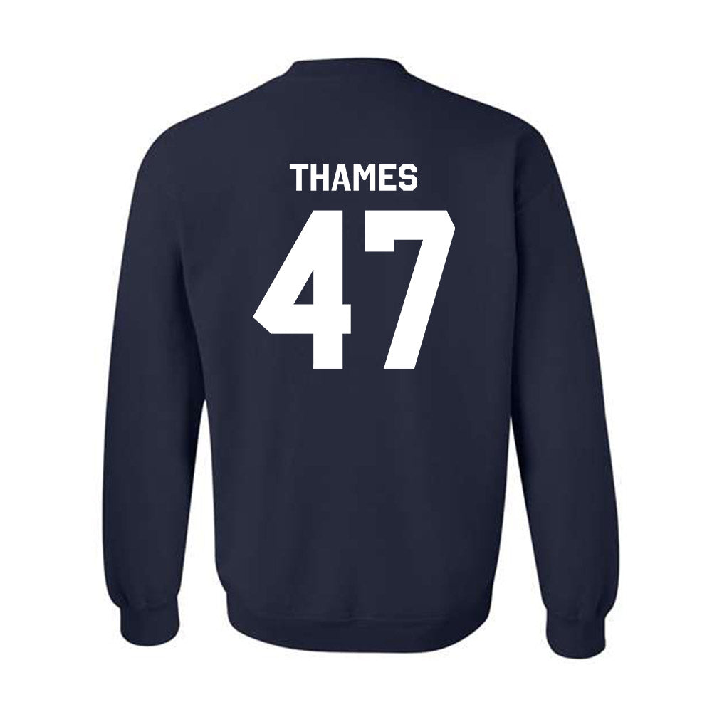 Rice - NCAA Football : Ty Thames - Classic Shersey Crewneck Sweatshirt-1