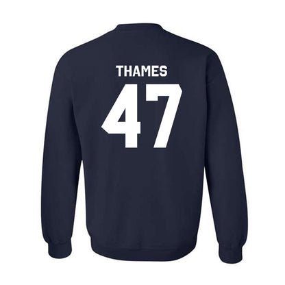 Rice - NCAA Football : Ty Thames - Classic Shersey Crewneck Sweatshirt-1