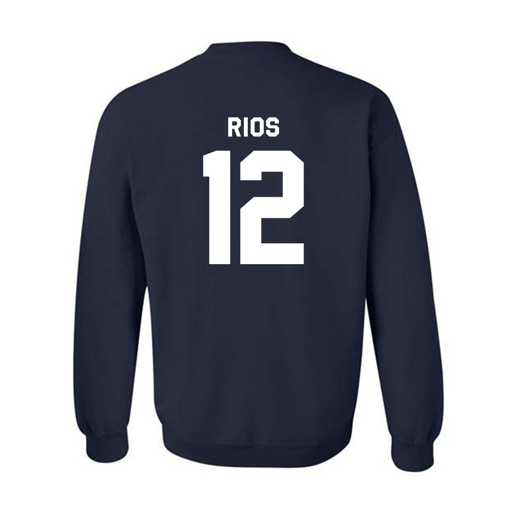 Rice - NCAA Baseball : Lorenzo Rios - Classic Shersey Crewneck Sweatshirt-1