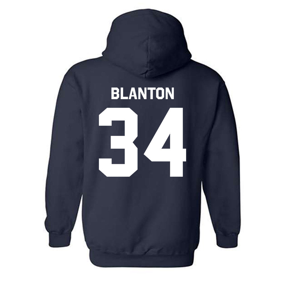 Rice - NCAA Football : Kaleb Blanton - Classic Shersey Hooded Sweatshirt-1