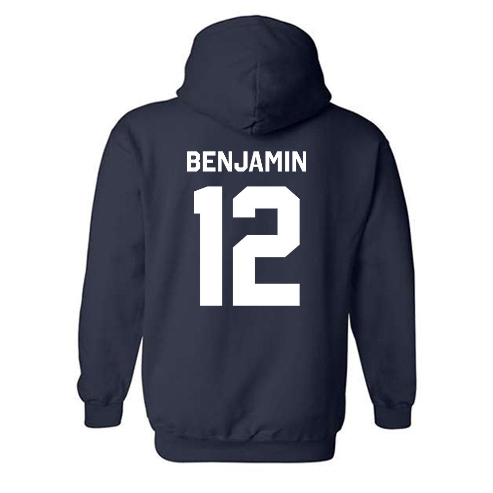 Rice - NCAA Football : Jamir Benjamin - Classic Shersey Hooded Sweatshirt-1