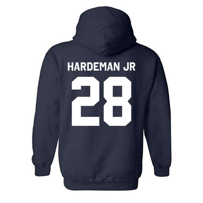Rice - NCAA Football : D'Andre Hardeman Jr - Classic Shersey Hooded Sweatshirt-3
