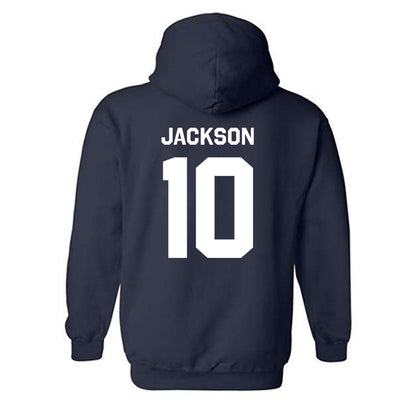 Rice - NCAA Football : Quinton Jackson - Classic Shersey Hooded Sweatshirt-1