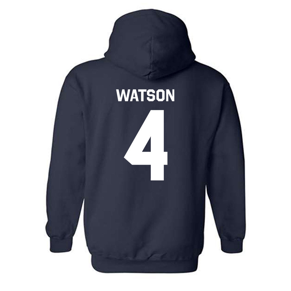 Rice - NCAA Football : Tariq Watson - Classic Shersey Hooded Sweatshirt-1