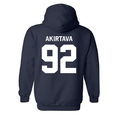 Rice - NCAA Football : Luca Akirtava - Classic Shersey Hooded Sweatshirt-1