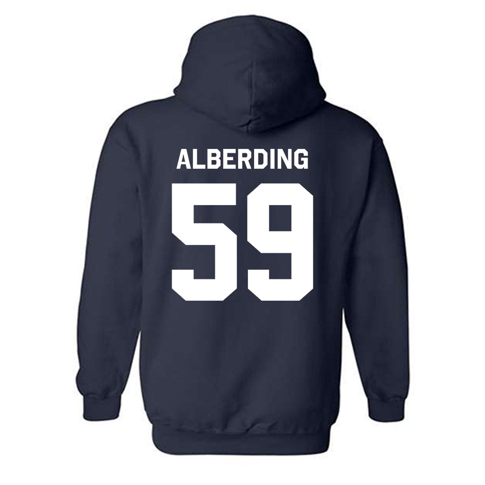Rice - NCAA Football : Colter Alberding - Classic Shersey Hooded Sweatshirt-1