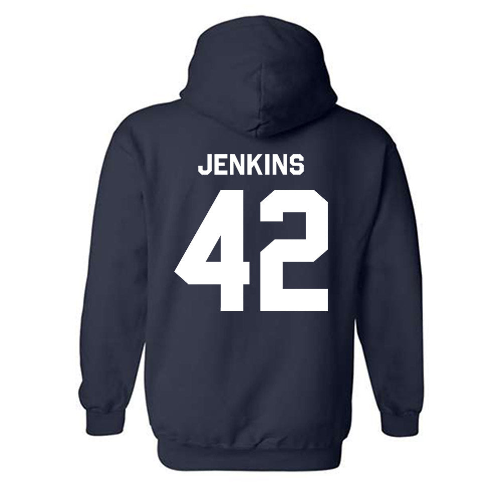 Rice - NCAA Football : DeReyon Jenkins - Classic Shersey Hooded Sweatshirt-1