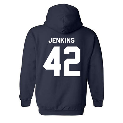 Rice - NCAA Football : DeReyon Jenkins - Classic Shersey Hooded Sweatshirt-1
