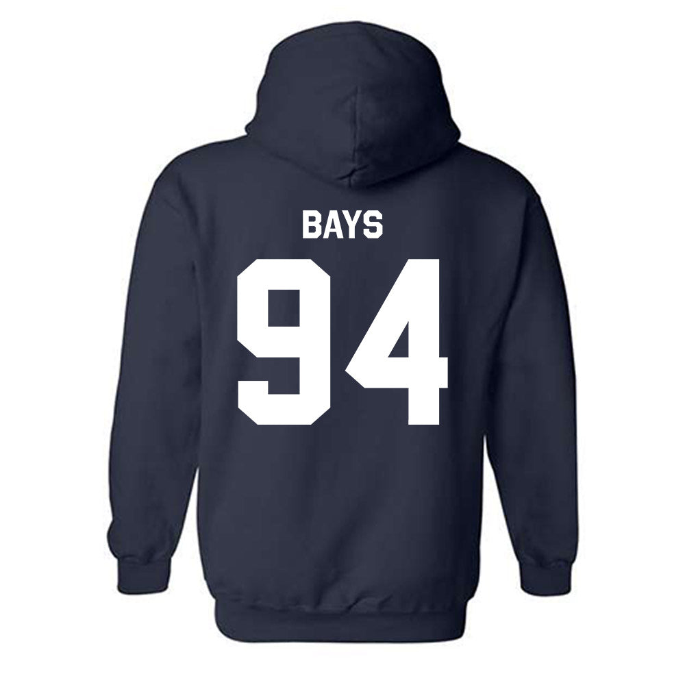 Rice - NCAA Football : Braden Bays - Classic Shersey Hooded Sweatshirt-1