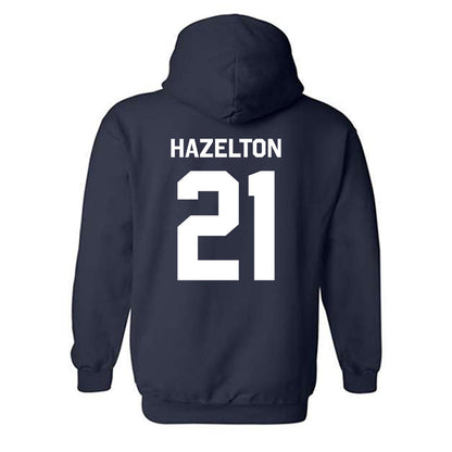 Rice - NCAA Women's Basketball : Myah Hazelton - Classic Shersey Hooded Sweatshirt-1