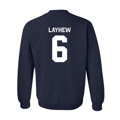 Rice - NCAA Baseball : LJ Layhew - Classic Shersey Crewneck Sweatshirt-1