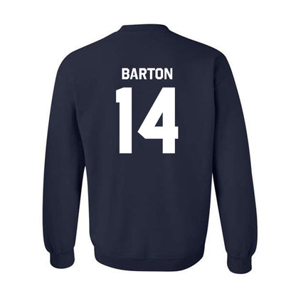 Rice - NCAA Football : Beau Barton - Classic Shersey Crewneck Sweatshirt-1