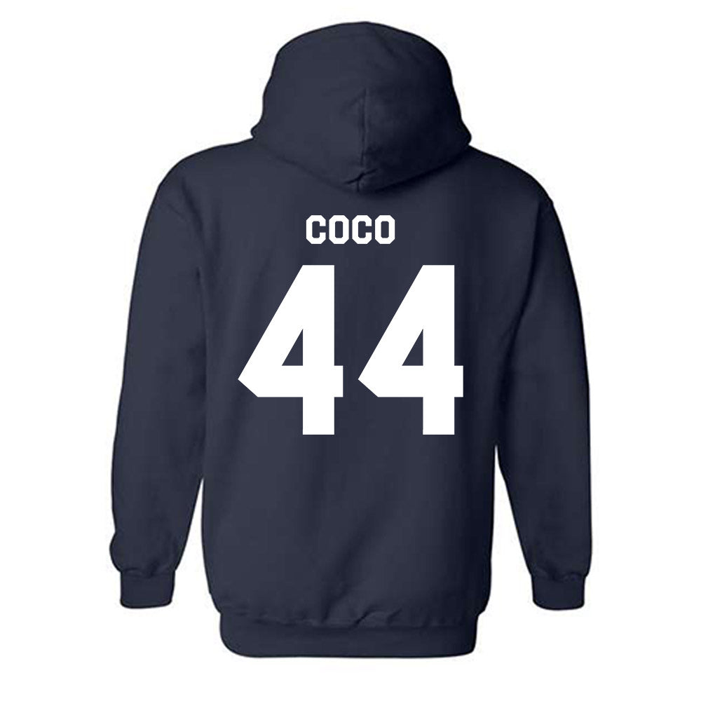 Rice - NCAA Football : Coleman Coco - Classic Shersey Hooded Sweatshirt-1