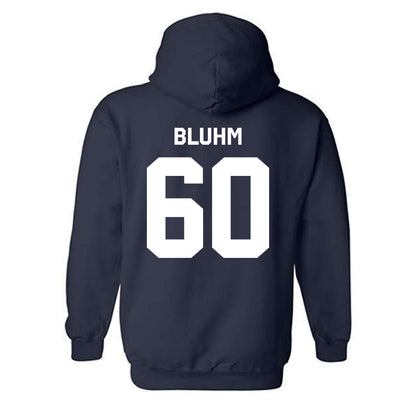 Rice - NCAA Football : Leo Bluhm - Classic Shersey Hooded Sweatshirt-3