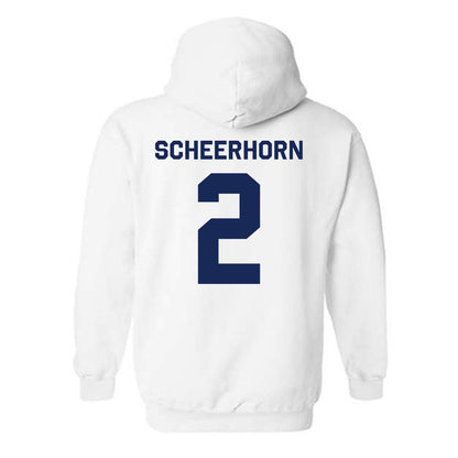 Rice - NCAA Football : Lucas Scheerhorn - Classic Shersey Hooded Sweatshirt-1