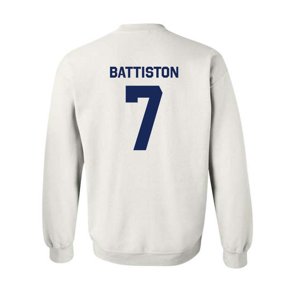 Rice - NCAA Women's Basketball : Louann Battiston - Classic Shersey Crewneck Sweatshirt-1