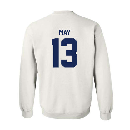 Rice - NCAA Football : Tariq May - Classic Shersey Crewneck Sweatshirt-2