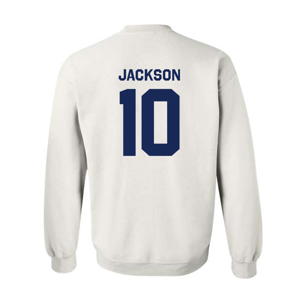 Rice - NCAA Football : Quinton Jackson - Classic Shersey Crewneck Sweatshirt-1