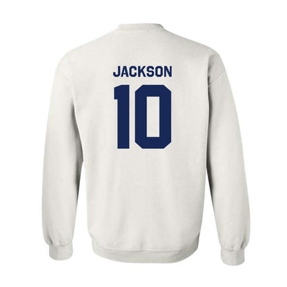 Rice - NCAA Football : Quinton Jackson - Classic Shersey Crewneck Sweatshirt-1