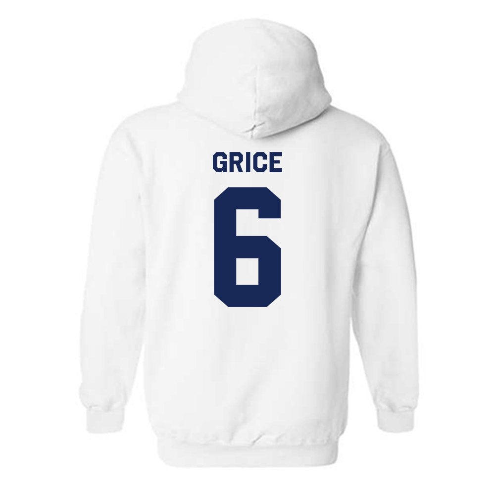 Rice - NCAA Football : Ben Grice - Classic Shersey Hooded Sweatshirt-1