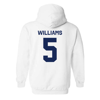 Rice - NCAA Men's Basketball : Jordan Williams - Classic Shersey Hooded Sweatshirt-1
