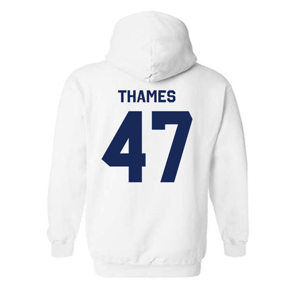 Rice - NCAA Football : Ty Thames - Classic Shersey Hooded Sweatshirt-1