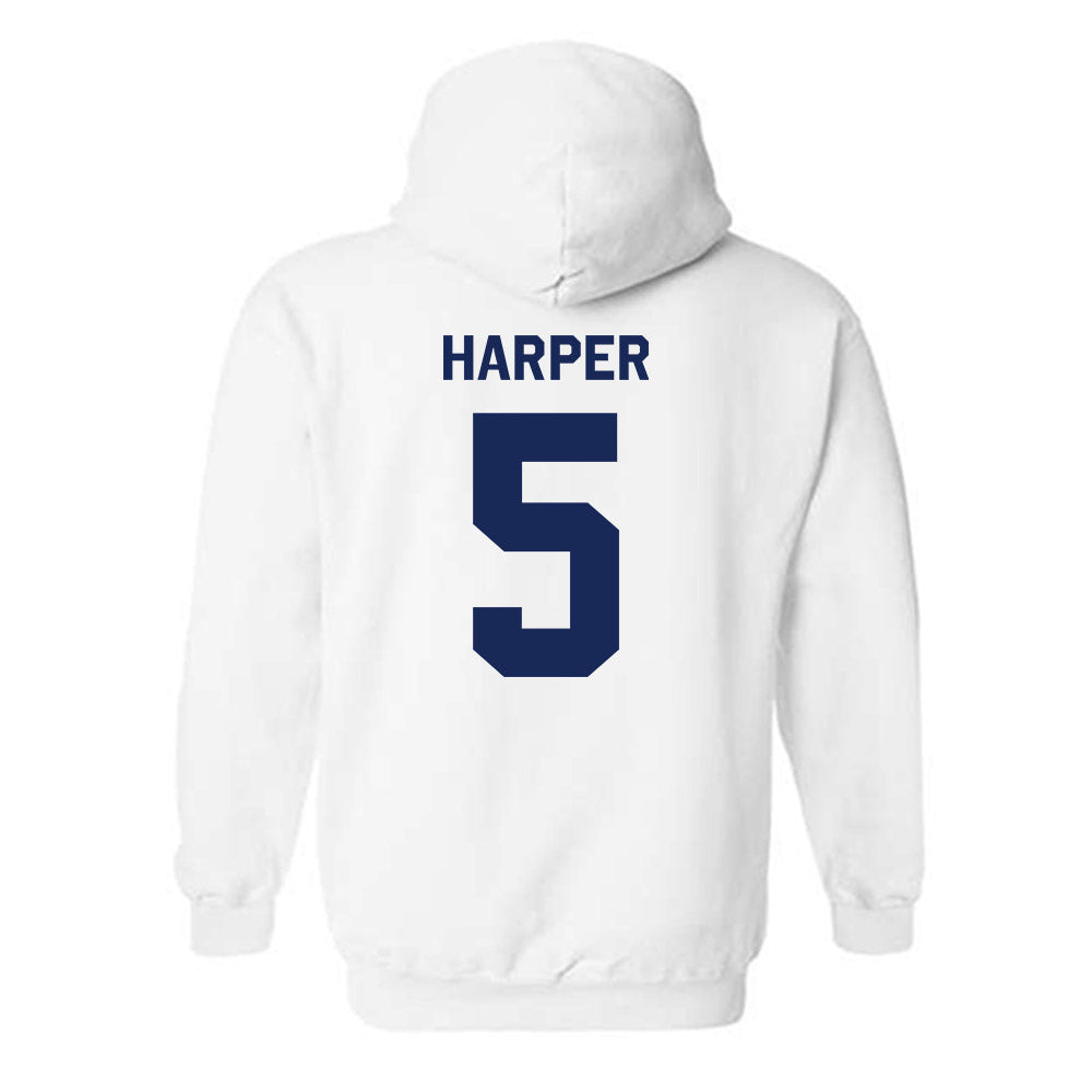 Rice - NCAA Football : Jerrick Harper - Classic Shersey Hooded Sweatshirt-1