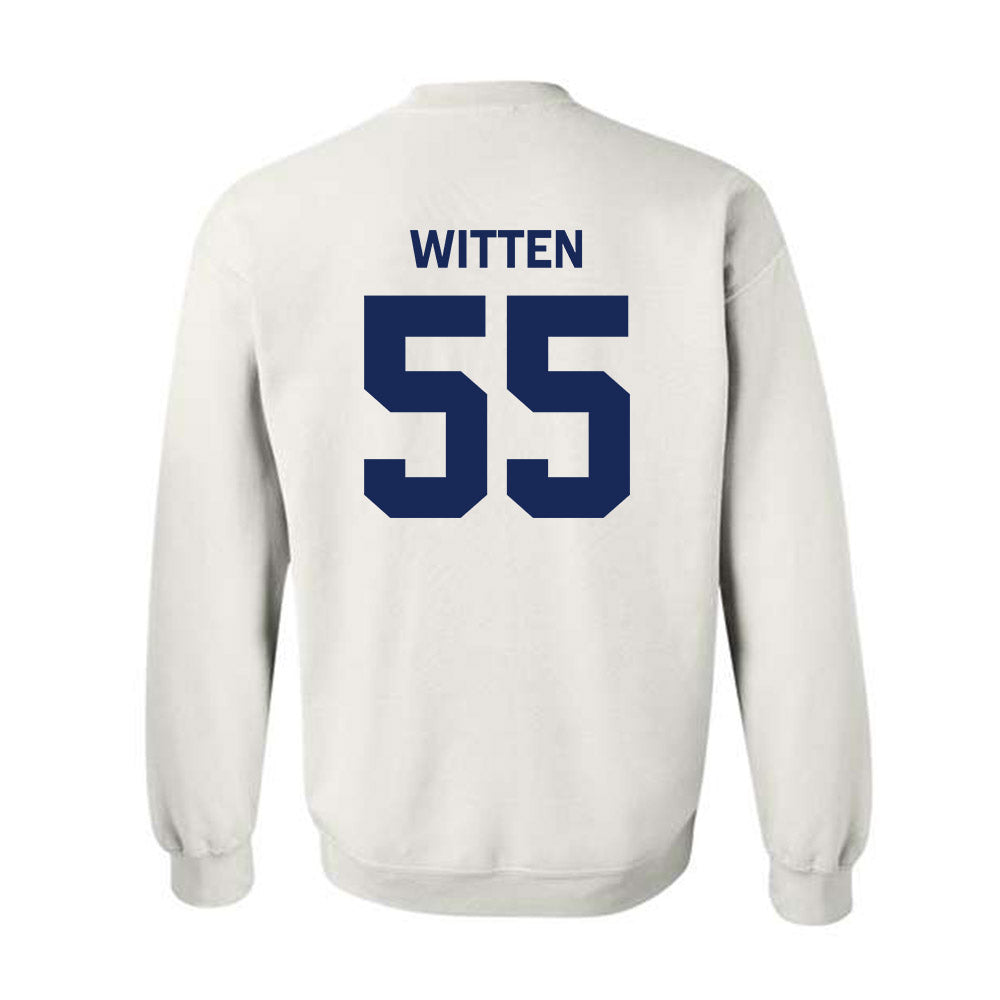Rice - NCAA Football : CJ Witten - Classic Shersey Crewneck Sweatshirt-1